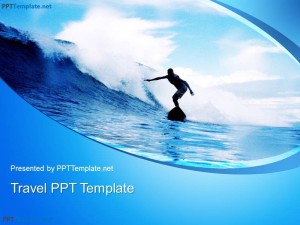 Plantilla PPT de Surf Gratis