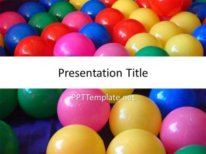 Free Ball House PPT Template
