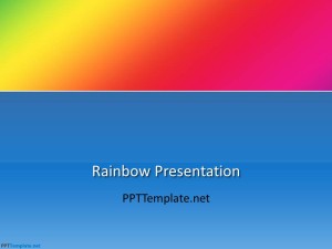 Free Rainbow PPT Template