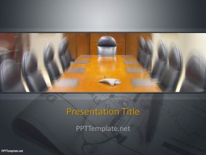 Free Business Meeting PPT Template