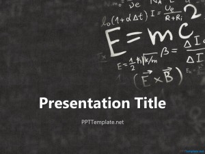 Einstein Physics PPT Template
