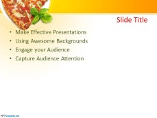 Pizza PPT template
