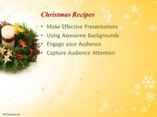 Free Christmas PowerPoint background for presentations