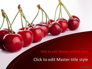 Free Cherry PPT Template