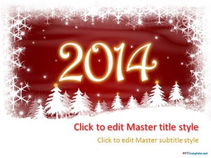 Free New Year Surprise PPT Template