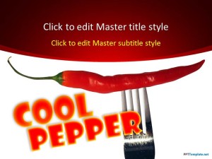 Free Pepper PPT Template
