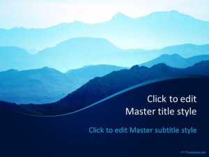 Free Mountains PPT Template