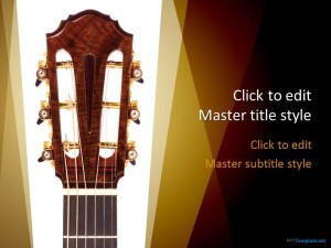 Free Guitar PPT Template