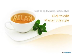 Free Tea Time PPT Template