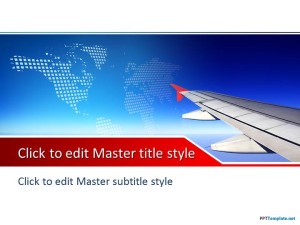 Free Plane PPT Template