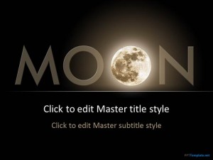 Free Moon PPT Template