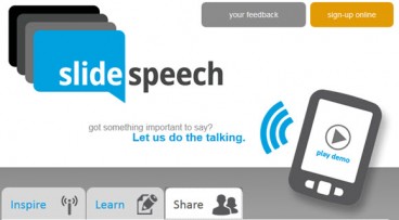 SlideSpeech App Adds Your Voice To Presentations