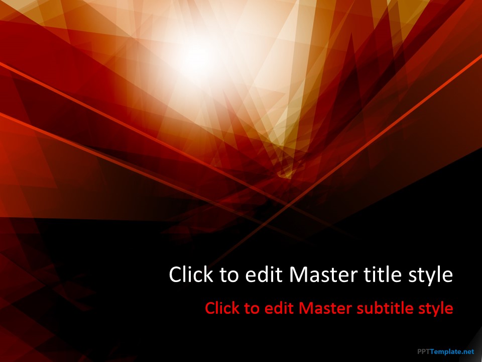 free-dark-red-ppt-template