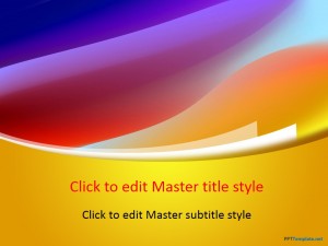 Free Dress Color PPT Template